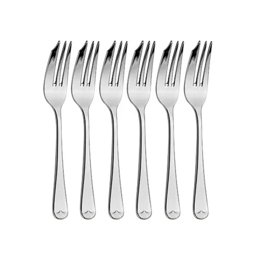 Arthur Price Classic Old English Set of 6 Pastry Forks