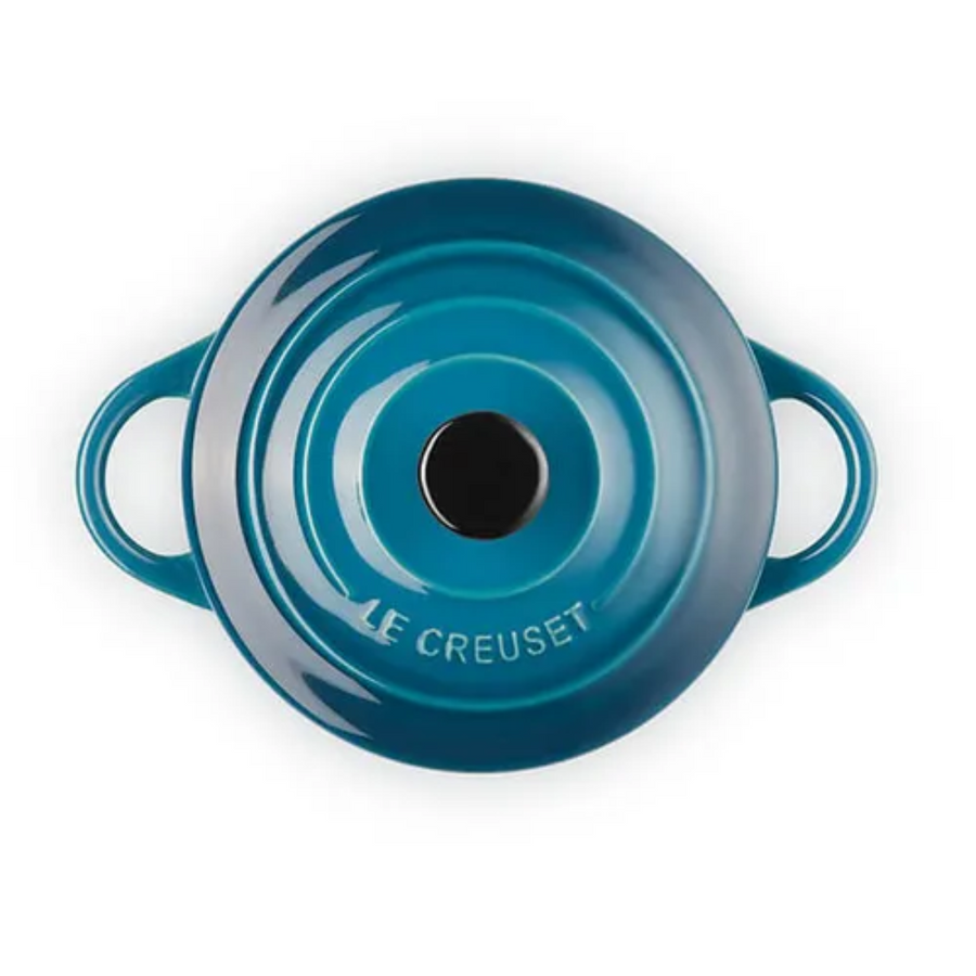 Le Creuset Deep Teal Stoneware Petite Round Casserole