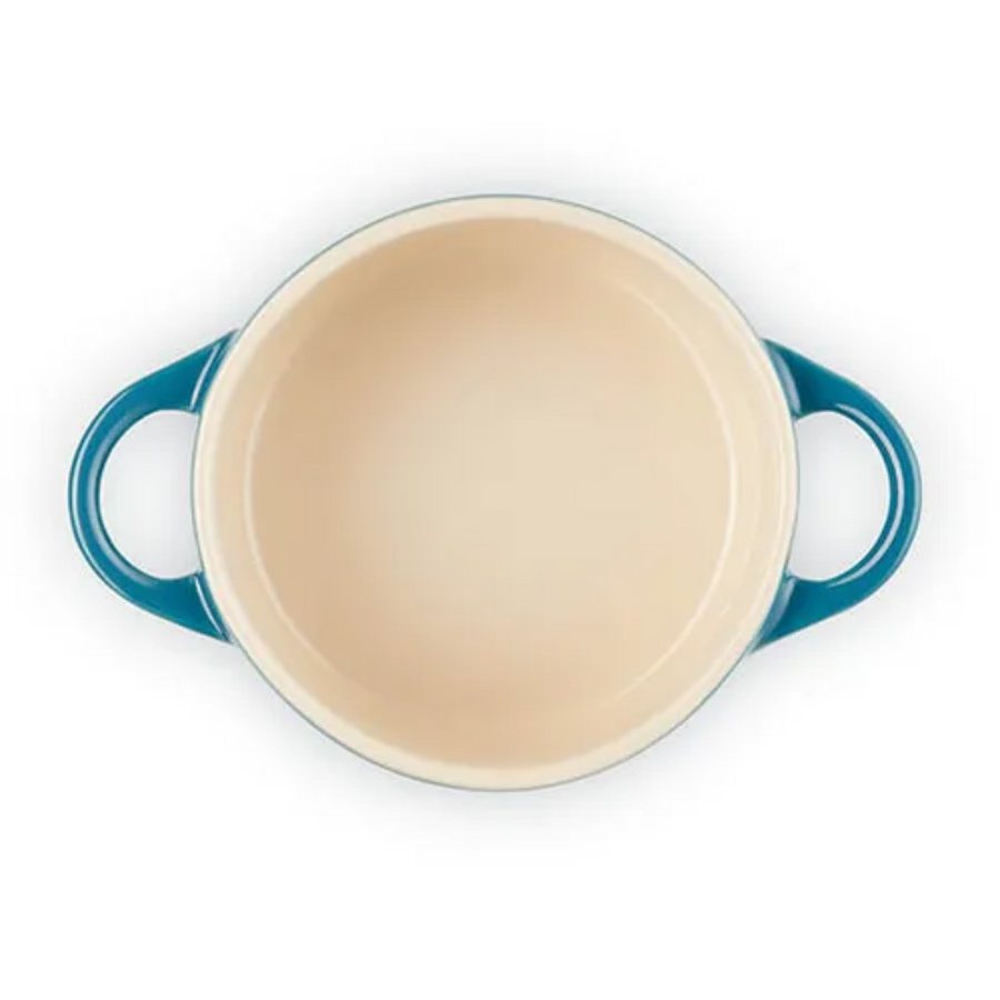 Le Creuset Deep Teal Stoneware Petite Round Casserole